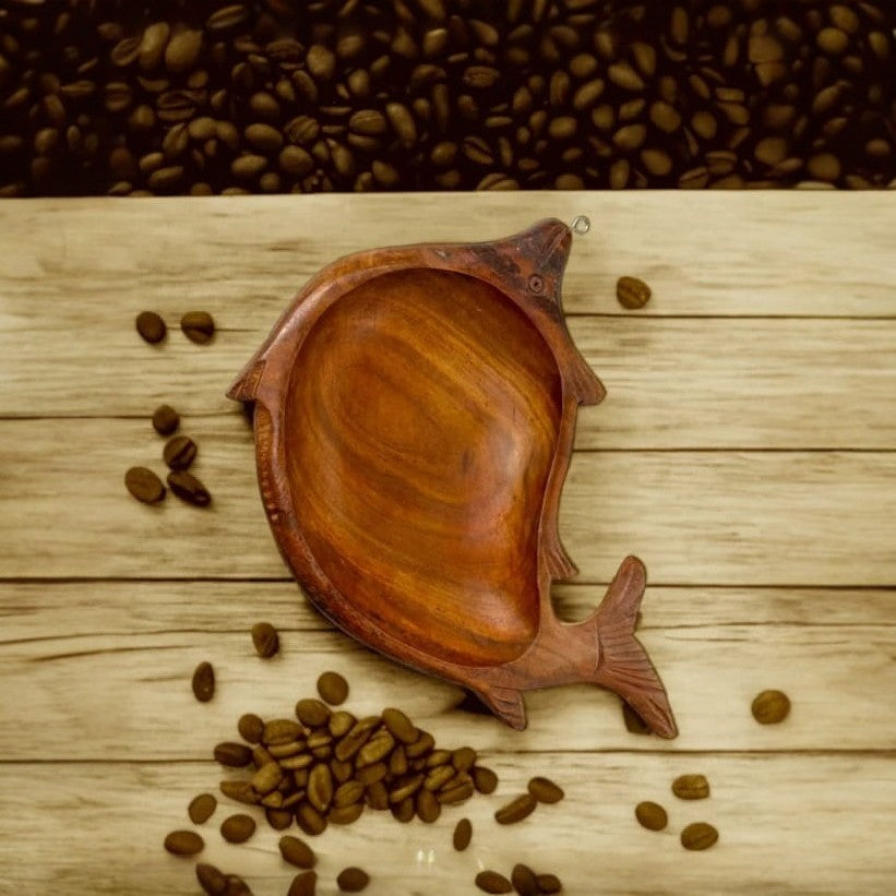 Wooden Handmade Dryfruit Tray