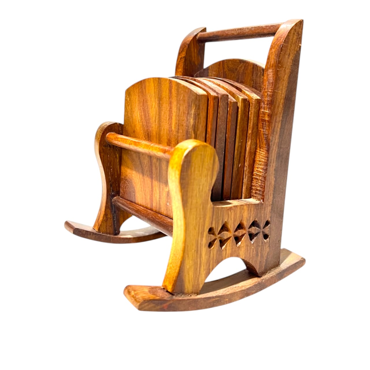 Handcrafted Chair-Shaped Tea Coaster