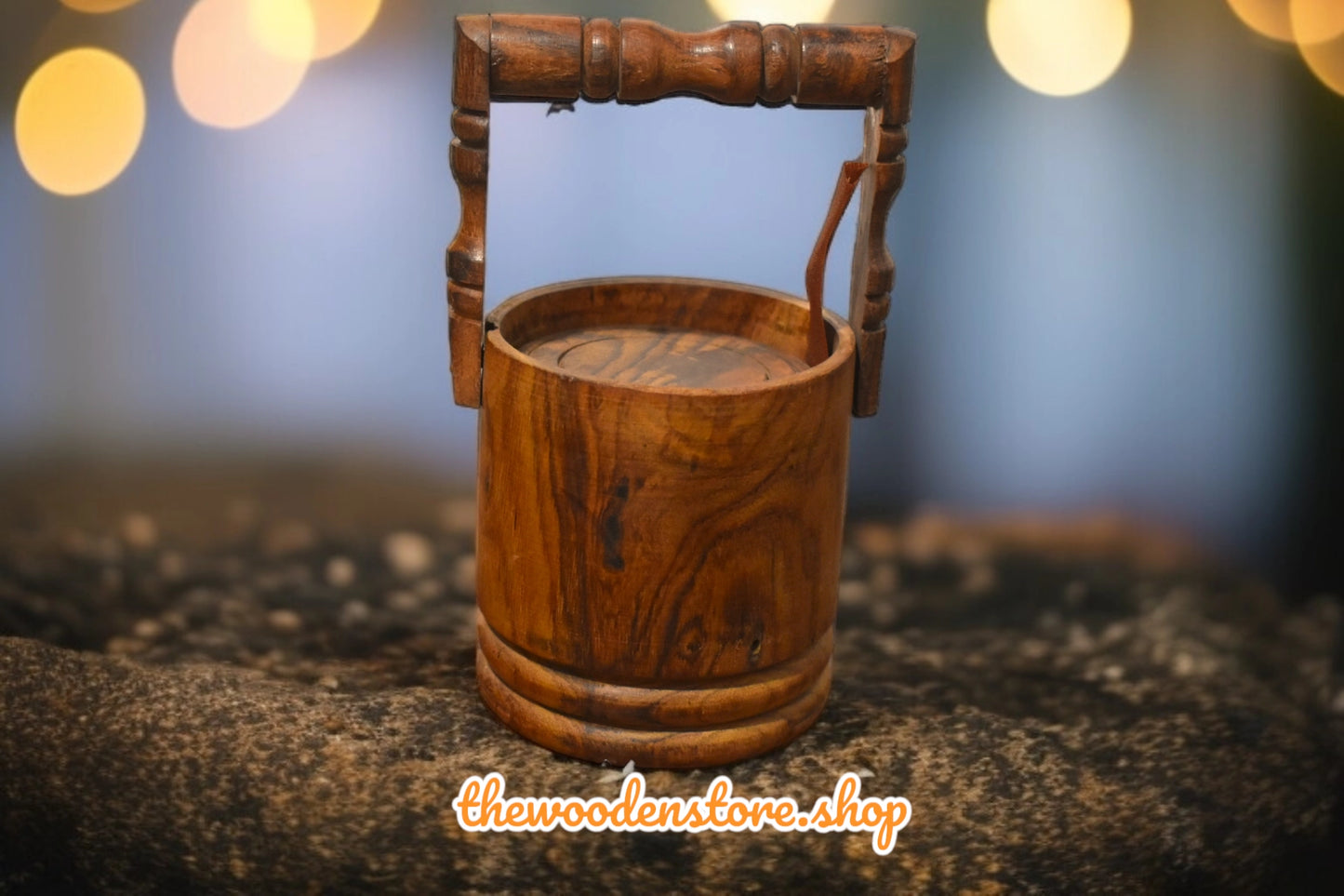 Wooden Handmade Tea Costers ( 8 Inches)