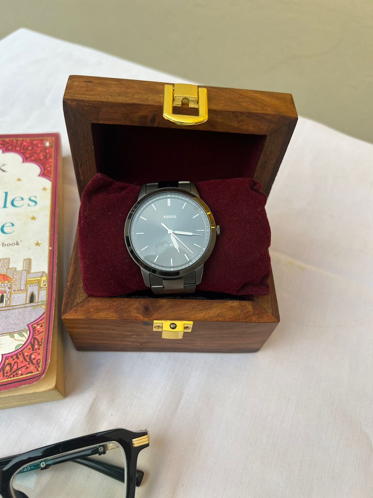 Wooden Watch Box 1 Slot