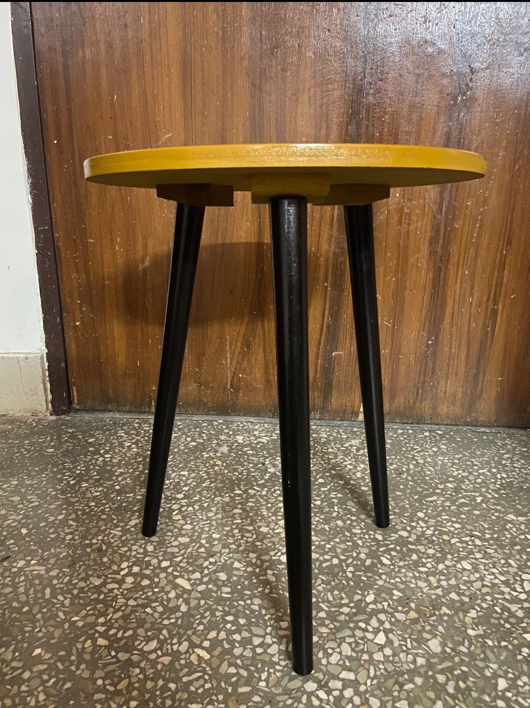 Side Table-Wooden Table-Coffee Table (Folding table with screwable legs)