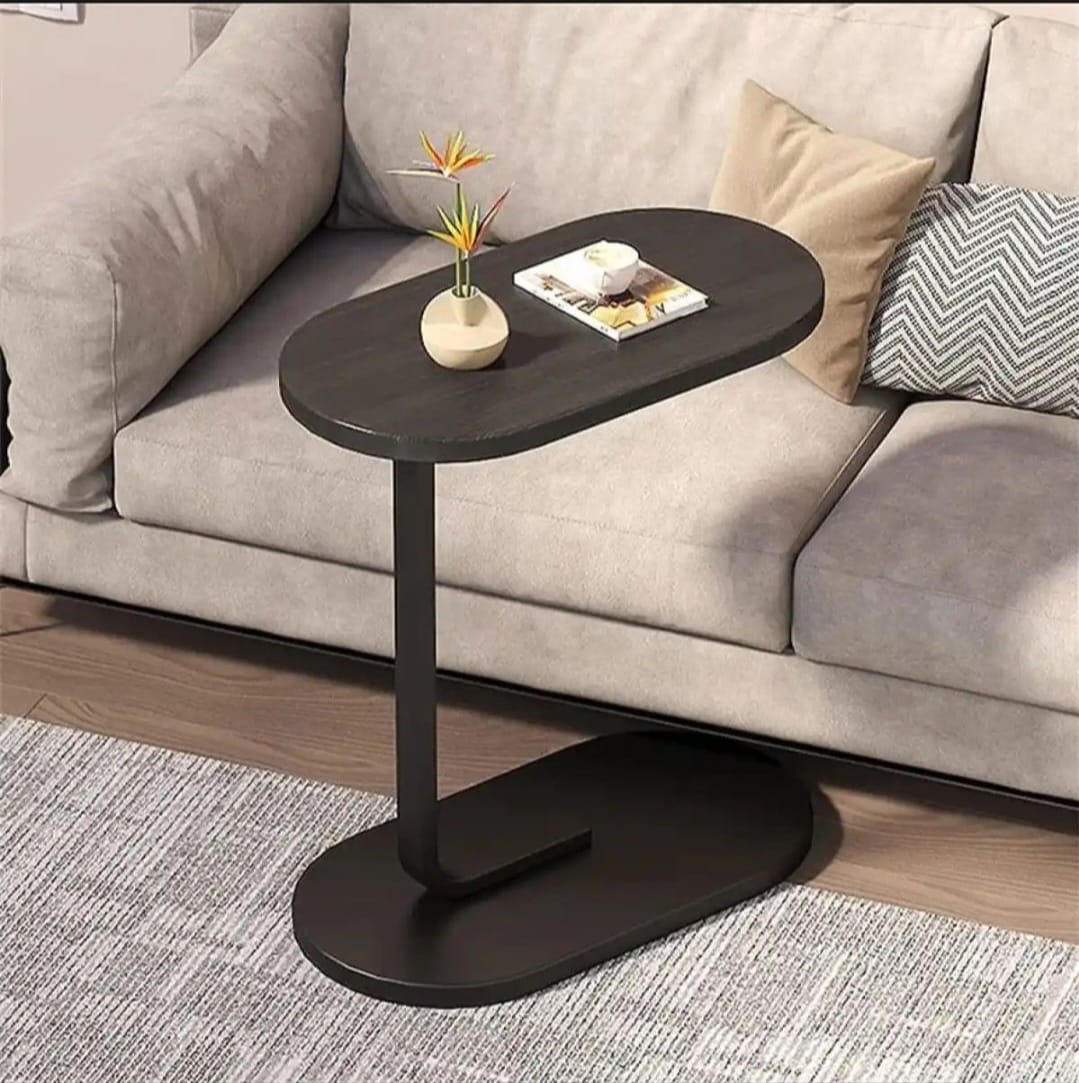 Oval Shape Folding Sofa Side Table Coffe Table