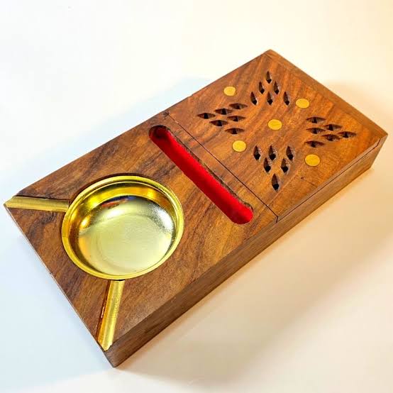 Wooden handmade Ashtray (راکهدان)