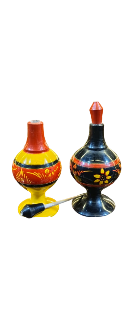 Handcrafted wooden surma dani