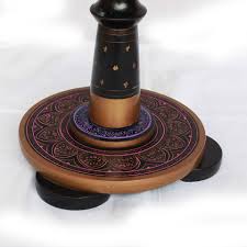 Royal blue Wooden handmade Naqshi Art Coffee table( 16*16),(18*18) inches