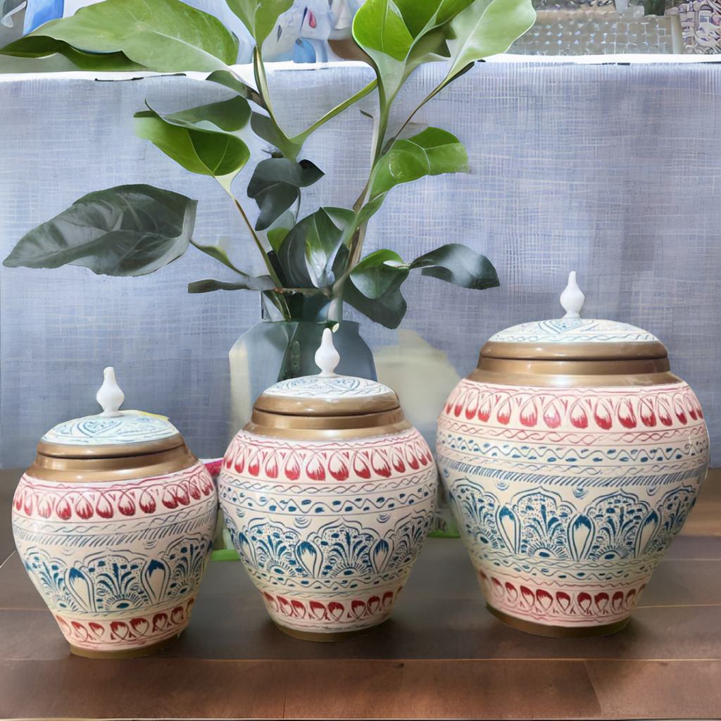 Wooden Candy Jars