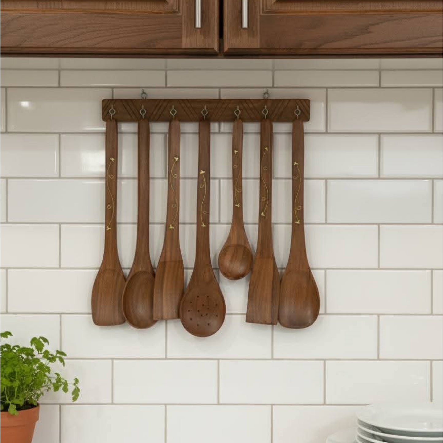 🌙 Ramadan Kitchen & Dining Combo – 4 in 1 Wooden Deal