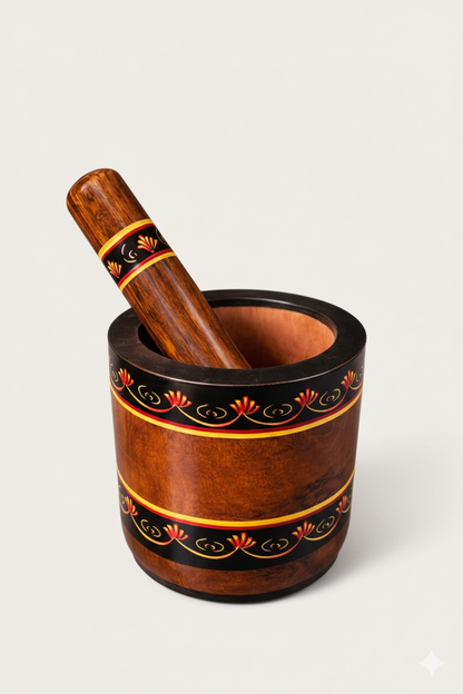 Garlic Crusher ( Sheesham Wood)