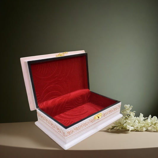 Wooden Jewellery  Box With Art Work