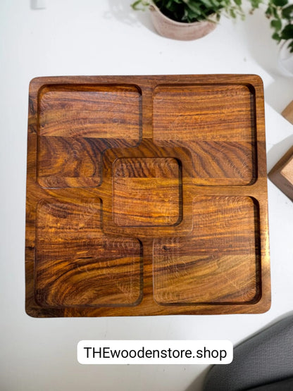 Handcrafted serving Tray