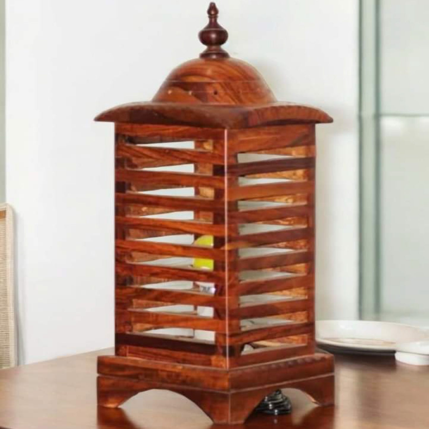 wooden Hand made Lamp
