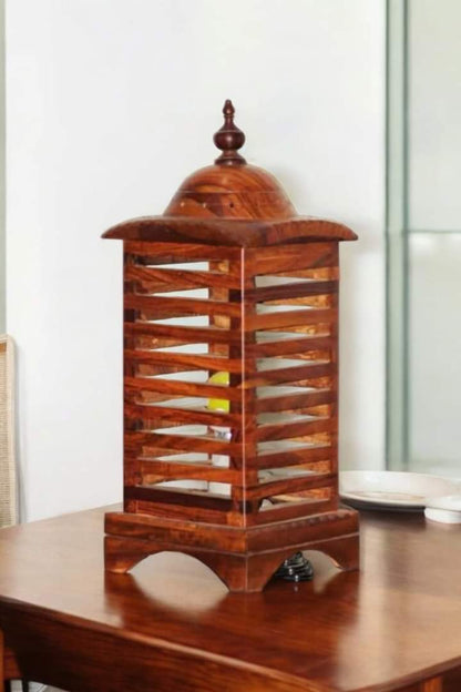 wooden Hand made Lamp