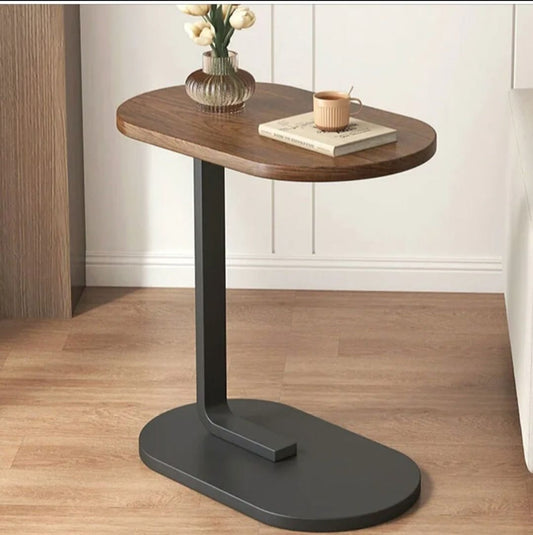 Oval Shape Folding Sofa Side Table Coffe Table