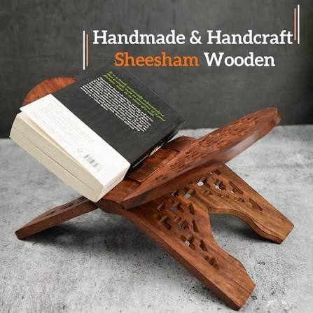 Handcrafted wooden Holy Quran holder