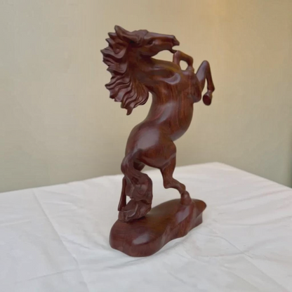 Elegant Pure Sheesham Wood Handmade Antique Horse for Home & Office Décor