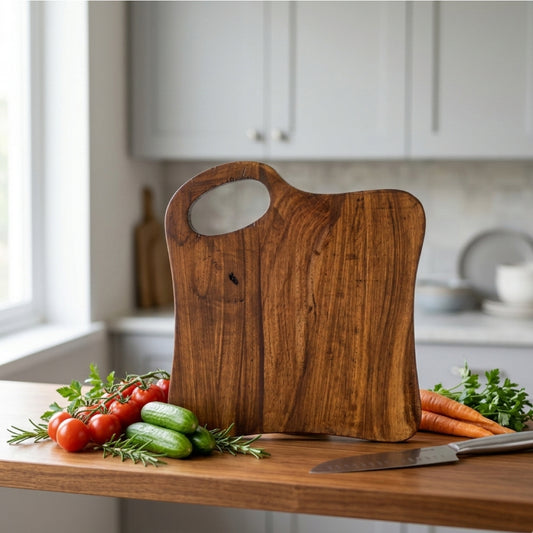Handcrafted wooden cutting board