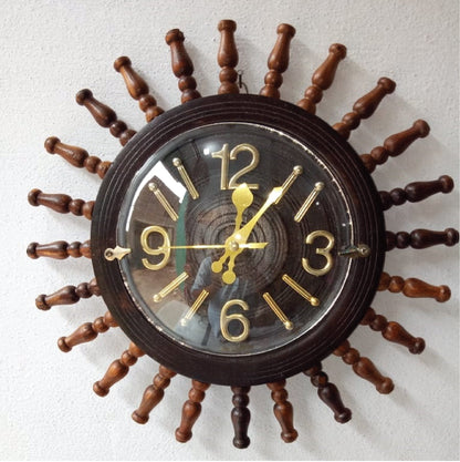 wooden Handmade clock(18 Inches)