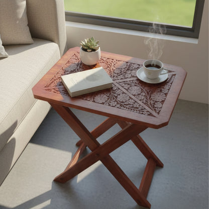 Folding Side Table Coffee Table Serving Table