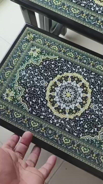 Table Nest Set 4 Pcs Inlay Work