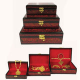 Wooden Jewellery Boxes Set of 3