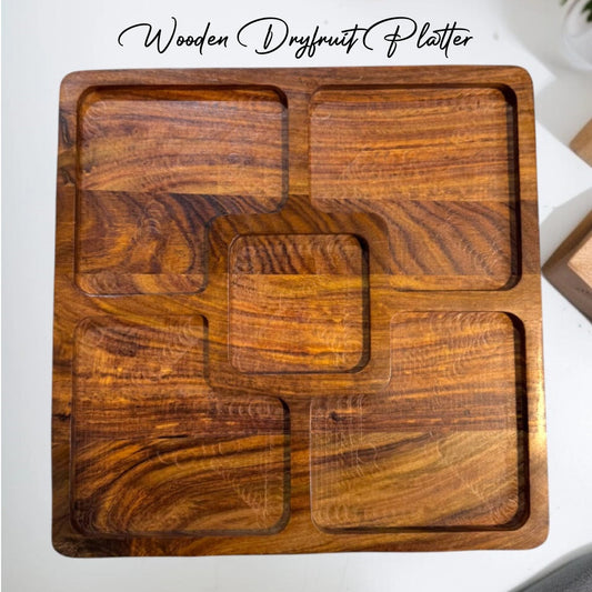 Handcrafted serving Tray