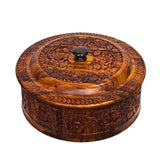 Wooden Hotpot With Beautiful Handwork